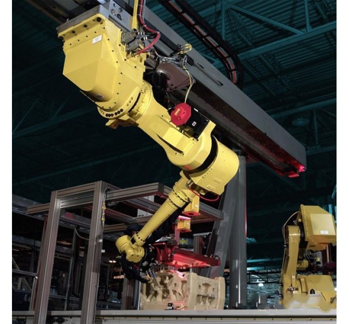 发那科压铸件上下料机器人